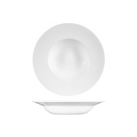 Churchill Isla Round Bowl - Wide Rim - 500ml - White (Pack of 12)