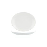 Churchill Orbit Oval Coupe Plate - 192x160mm - White (Pack of 12)