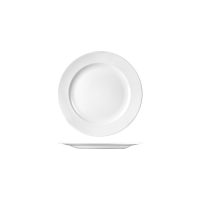 Churchill Classic Round Plate - Wide Rim - 203mm - White (Pack of 24)