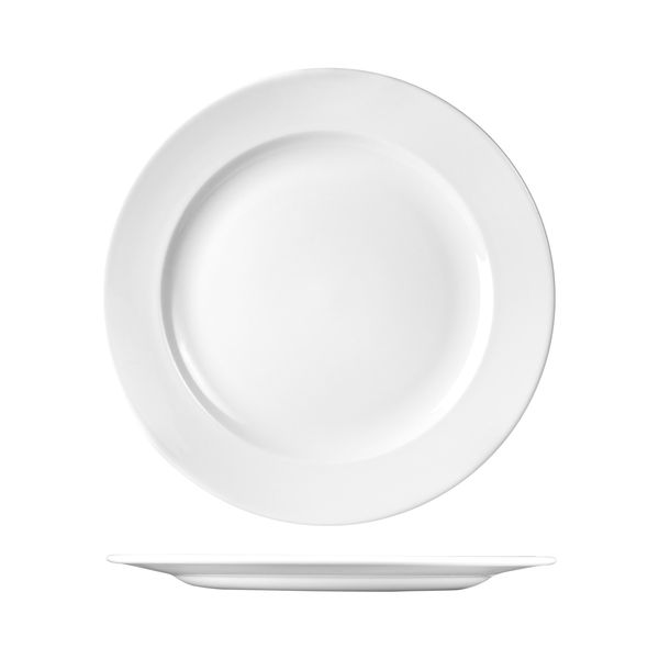 Churchill Classic Round Plate - Wide Rim - 312mm - White (Pack of 12)