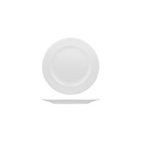 Churchill Buckingham Round Plate - Wide Rim - 165mm - White (Pack of 24)