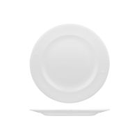 Churchill Buckingham Round Plate - Wide Rim - 254mm - White (Pack of 24)