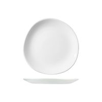 Churchill Trace Organic Round Plate - 210mm - White (Pack of 12)