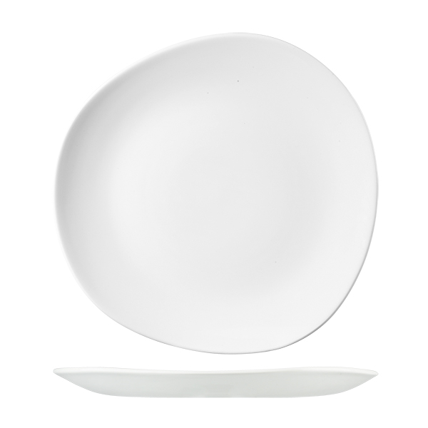 Churchill Trace Organic Round Plate - 286mm - White (Pack of 12)