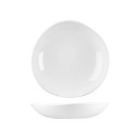 Churchill Trace Organic Round Bowl - 1100ml - White (Pack of 12)
