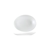 Churchill Profile Orb Oval Plate - 195x150mm - White (Pack of 12)