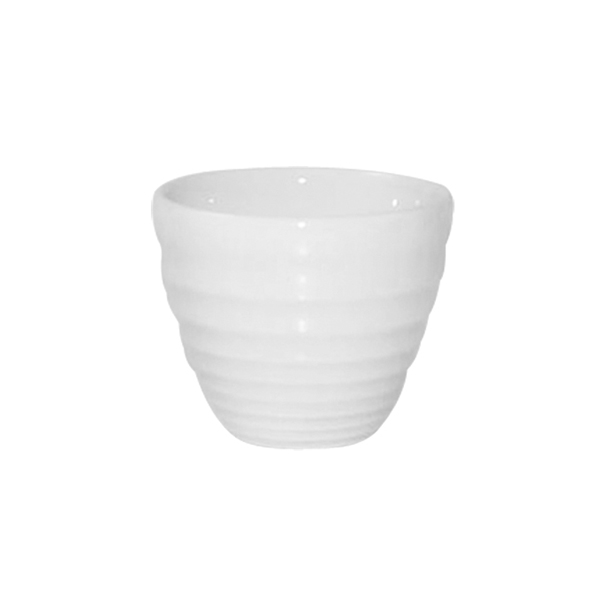 Churchill Bit On The Side White Ripple Dip Pot - 57ml (Pack of 12)