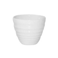 Churchill Bit On The Side White Ripple Dip Pot - 110ml (Pack of 12)