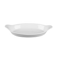 Churchill Oval Gratin Dish - 380ml - White (Pack of 6)