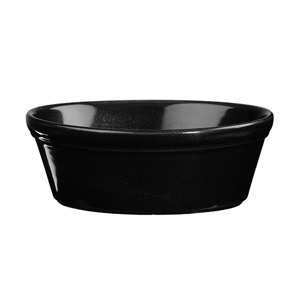 Churchill Oval Pie Dish - 450ml - Black (Pack of 12)