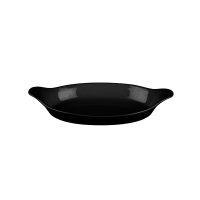 Churchill Oval Gratin Dish - 380ml - Black (Pack of 6)