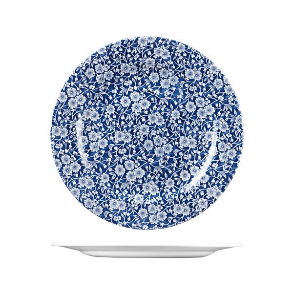 Churchill Victorian Calico Prague Round Plate - Wide Rim - 305mm (Pack of 6)