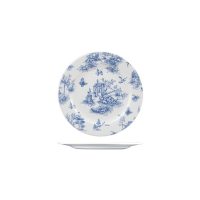 Churchill Toile Prague Round Plate - Wide Rim - 210mm (Pack of 6)