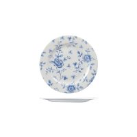 Churchill Rose Chintz Prague Round Plate - Wide Rim - 210mm (Pack of 6)