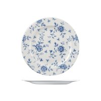 Churchill Rose Chintz Prague Round Plate - Wide Rim - 276mm (Pack of 6)
