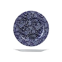 Churchill Victorian Calico Willow Round Plate - Wide Rim - 276mm (Pack of 6)