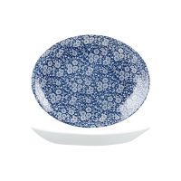 Churchill Victorian Calico Prague Oval Coupe Plate - 317x254mm (Pack of 6)