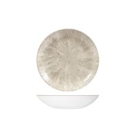 Churchill Studio Prints Stone Agate Grey Round Coupe Bowl - 426ml (Pack of 12)