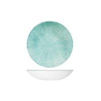 Churchill Studio Prints Stone Aquamarine Round Coupe Bowl - 426ml (Pack of 12)