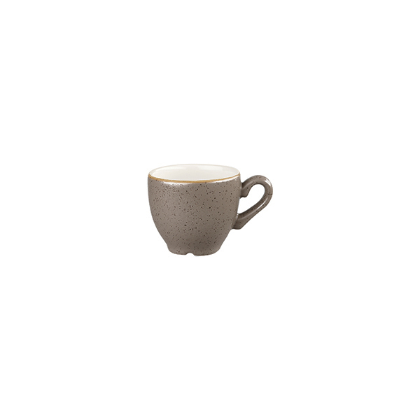 Stonecast Peppercorn Grey Espresso Cup - 100ml (Pack of 12)