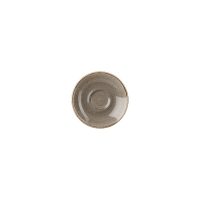 Stonecast Peppercorn Grey Saucer - 118mm (Pack of 12)