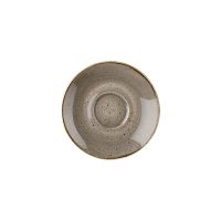 Stonecast Peppercorn Grey Saucer - 156mm (Pack of 12)
