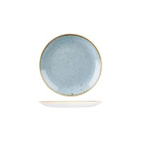 Stonecast Duck Egg Round Coupe Plate - 165mm (Pack of 12)