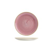 Stonecast Petal Pink Round Coupe Plate - 217mm (Pack of 12)