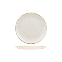 Stonecast Barley White Round Coupe Plate - 217mm (Pack of 12)