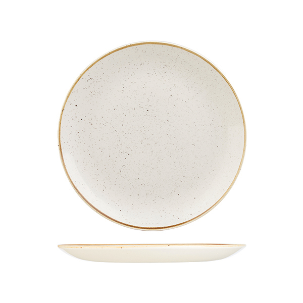 Stonecast Barley White Round Coupe Plate - 260mm (Pack of 12)
