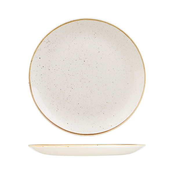 Stonecast Barley White Round Coupe Plate - 288mm (Pack of 12)