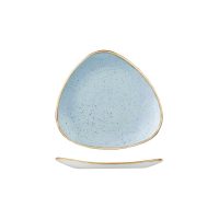 Stonecast Duck Egg Triangular Plate - 192mm (Pack of 12)