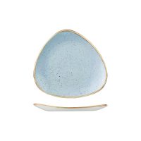 Stonecast Duck Egg Triangular Plate - 229mm (Pack of 12)