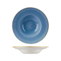 Stonecast Cornflower Blue Soup / Pasta Bowl Wide Rim - 284ml (Pack of 12)