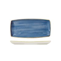 Stonecast Cornflower Blue Oblong Chef's Plate - 295x140mm (Pack of 12)
