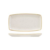 Stonecast Barley White Oblong Plate - 295x140mm (Pack of 12)