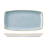 Stonecast Duck Egg Oblong Chef's Plate - 345x185mm (Pack of 6)
