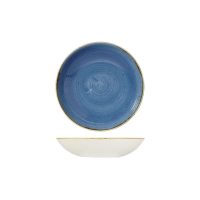 Stonecast Cornflower Blue Round Coupe Bowl - 426ml (Pack of 12)