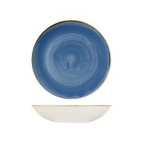 Stonecast Cornflower Blue Round Coupe Bowl - 1136ml (Pack of 12)