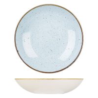 Stonecast Duck Egg Round Coupe Bowl - 2400ml (Pack of 6)
