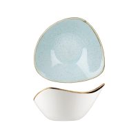 Stonecast Duck Egg Triangular Bowl - 260ml (Pack of 12)