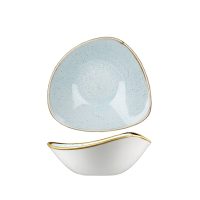 Stonecast Duck Egg Triangular Bowl - 370ml (Pack of 12)
