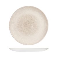 Churchill Studio Prints Raku Agate Grey Round Coupe Plate - 288mm (Pack of 12)
