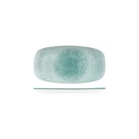Churchill Studio Prints Raku Jade Green Oblong Chef's Plate - 298x153mm (Pack of 12)