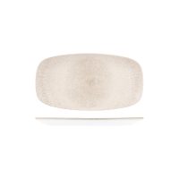 Churchill Studio Prints Raku Agate Grey Oblong Chef's Plate - 355x189mm (Pack of 6)