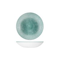 Churchill Studio Prints Raku Jade Green Round Coupe Bowl - 426ml (Pack of 12)