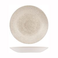 Churchill Studio Prints Raku Agate Grey Round Deep Coupe Plate - 281mm (Pack of 12)