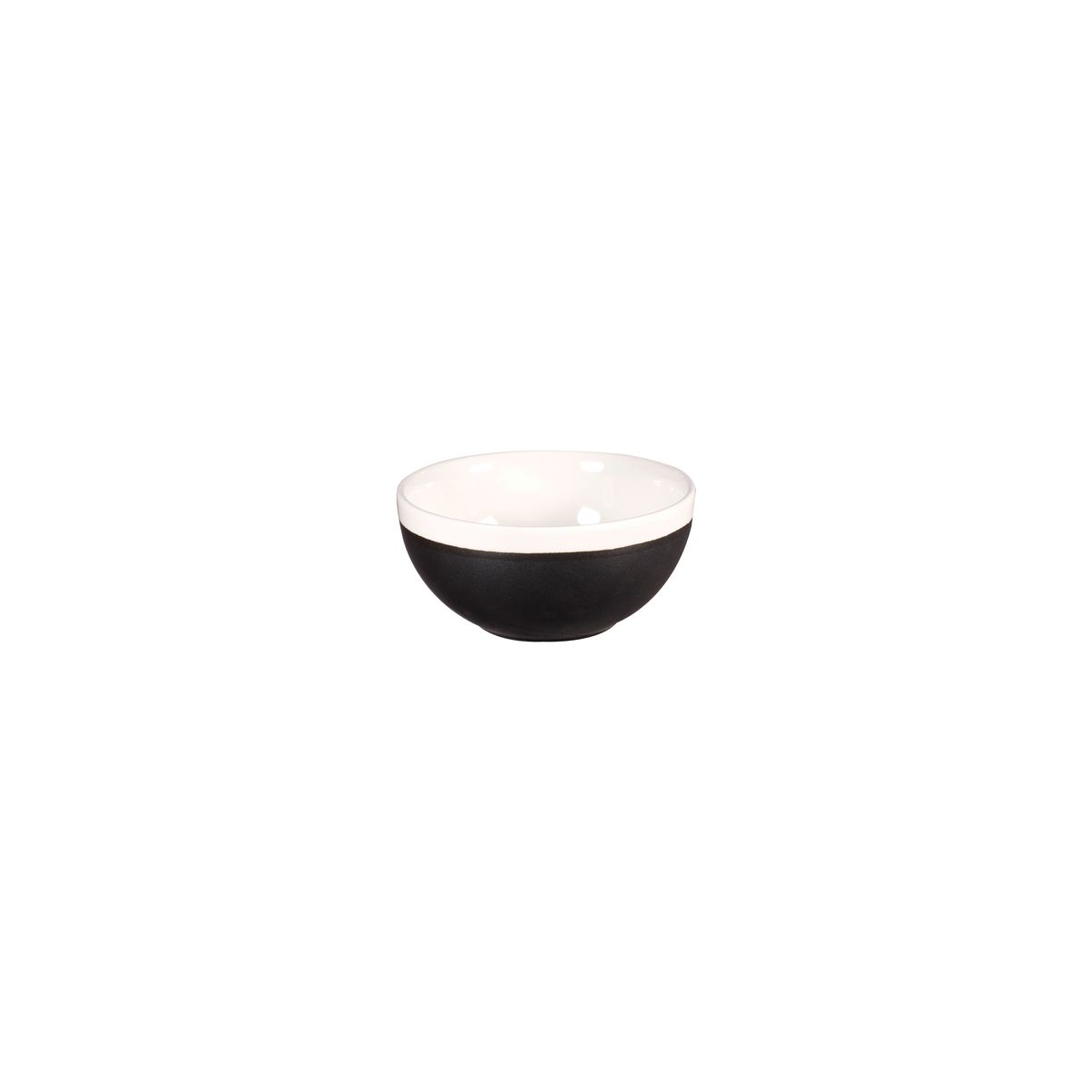 Churchill Monochrome Onyx Black Round Bowl - 470ml (Pack of 12)