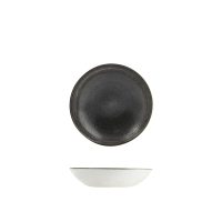 Stonecast Raw Black Round Coupe Bowl - 426ml (Pack of 12)