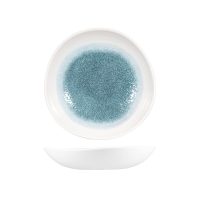 Churchill Studio Prints Raku Topaz Blue Round Organic Bowl - 1100ml (Pack of 12)